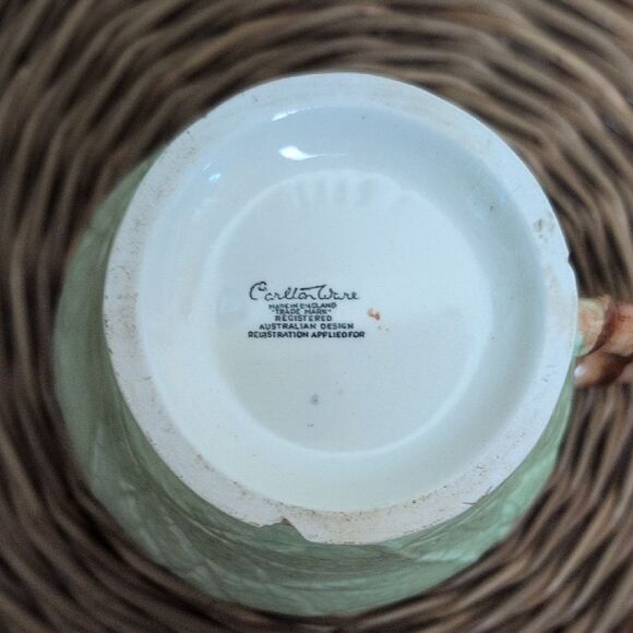 Vintage Carlton Ware Foxglove Milk Jug Creamer Pitcher MCM Made In England - Picture 2 of 11